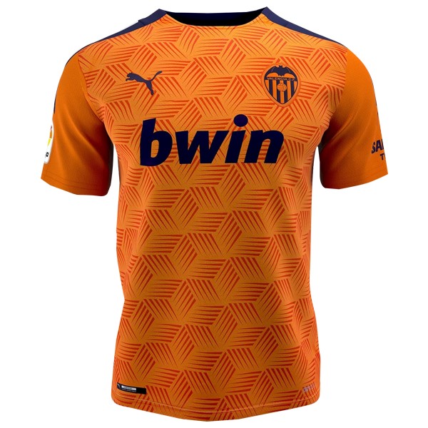 Tailandia Camiseta Valencia 2ª Kit 2020 2021 Naranja